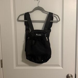 Pawaboo Black Dog Carrier Backpack